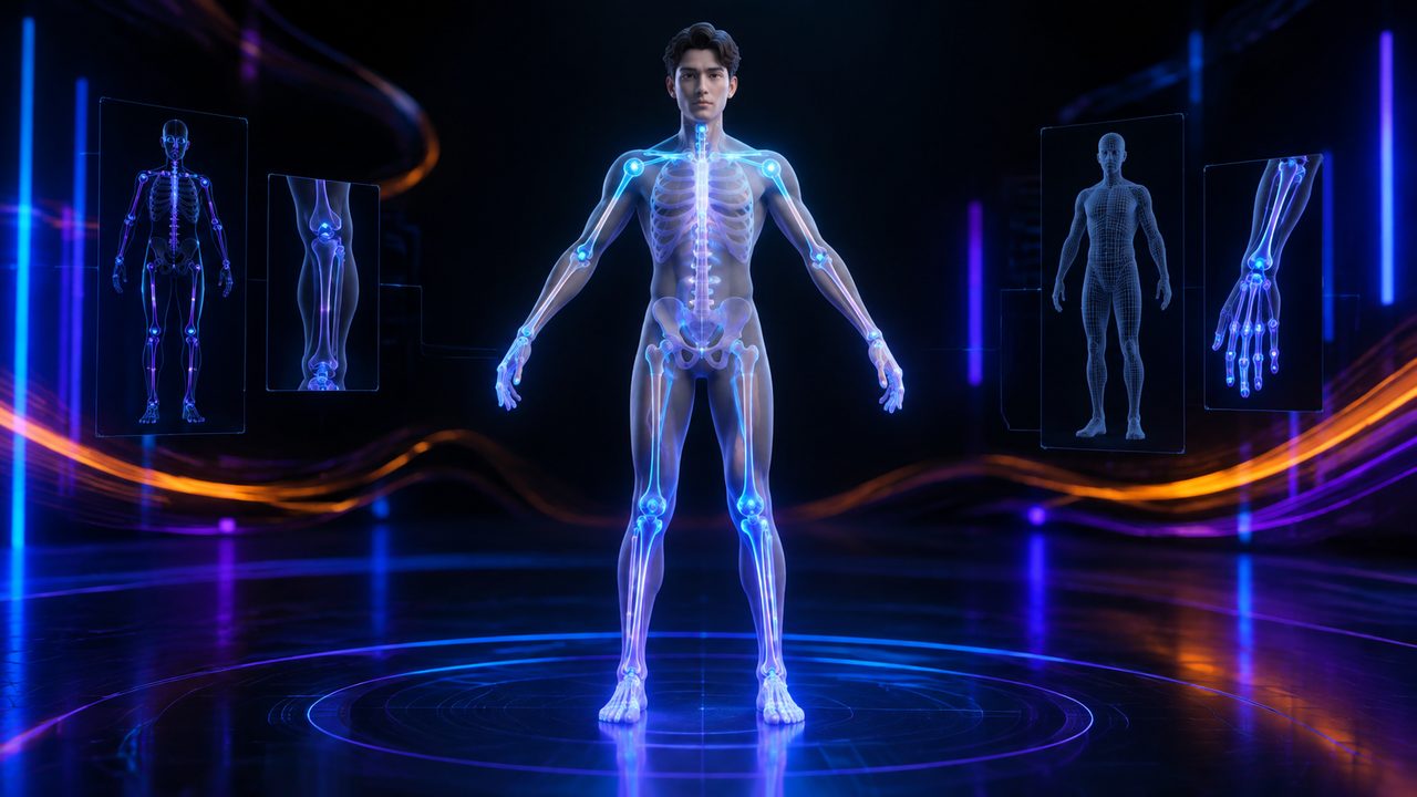 Rig a static 3D model in the Neural4D Animate workflow