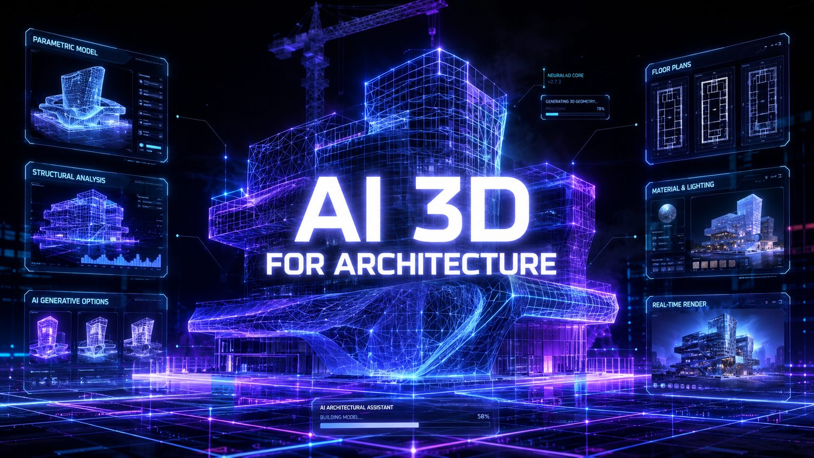 AI 3D for Architecture Visualization