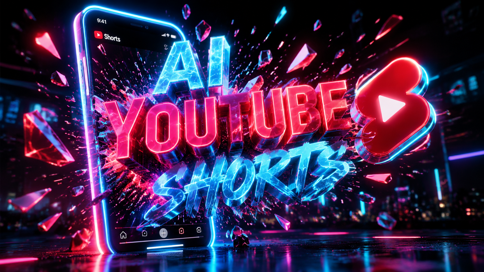AI YouTube Shorts 生成器演示