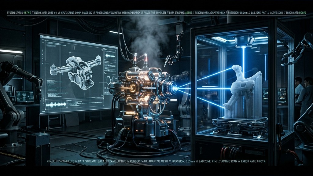 Generate 3D mesh from image