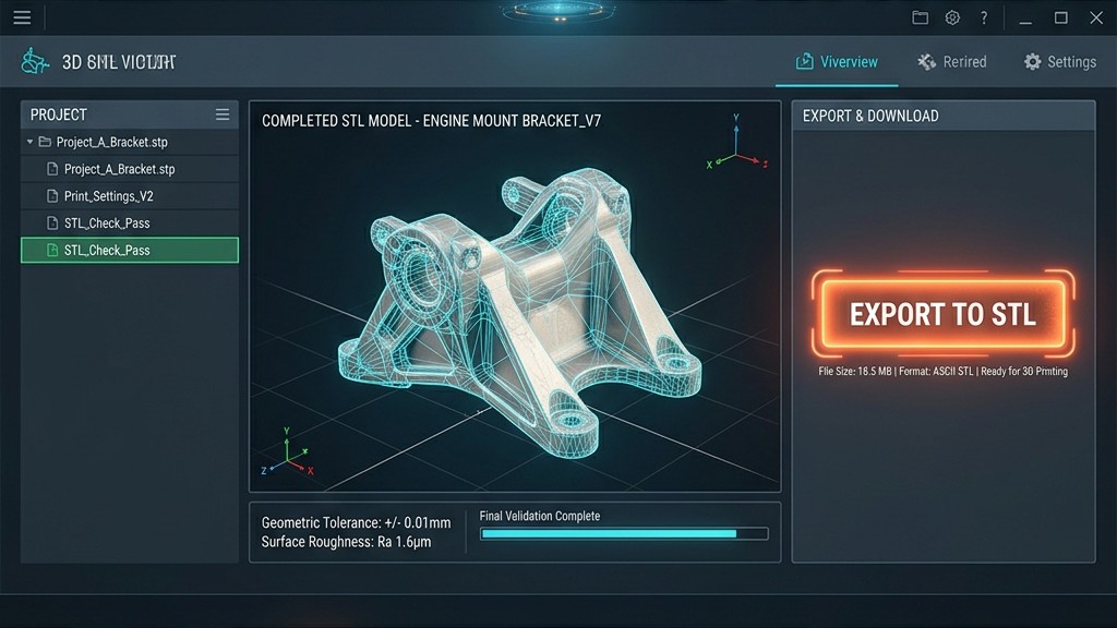 Export to STL format