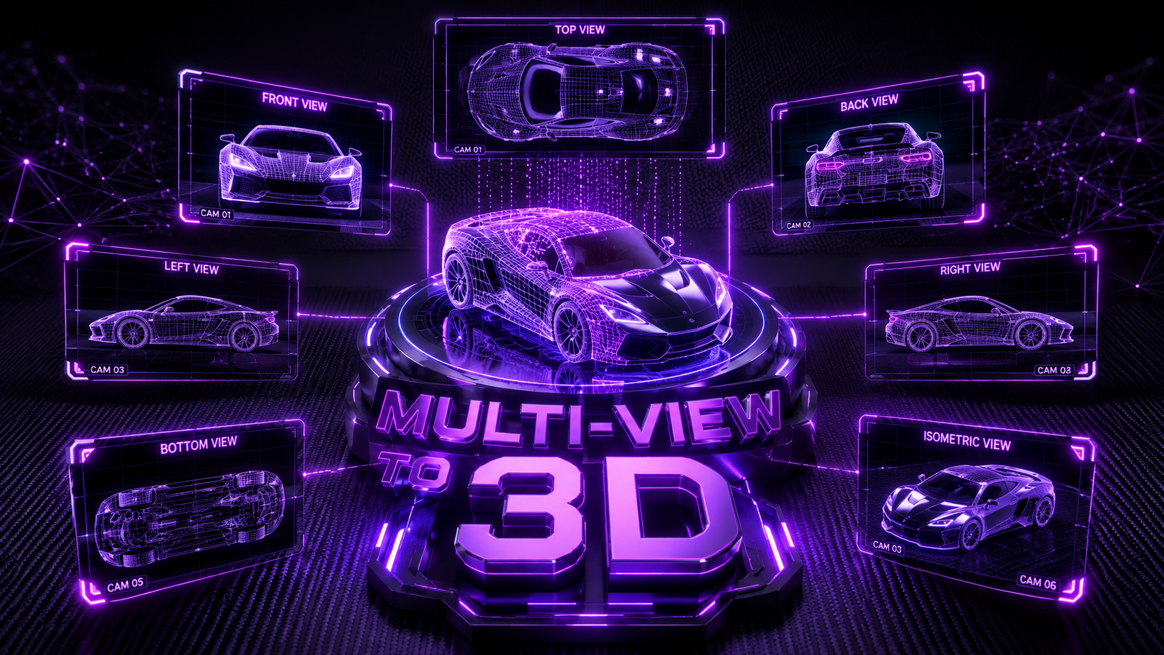 多视角图片转 3D 模型