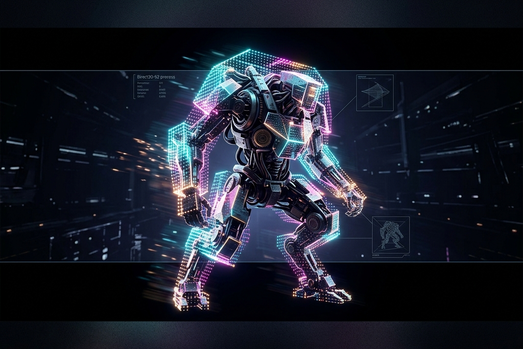 Direct3D-S2 engine performing volumetric inference for text-to-3D conversion