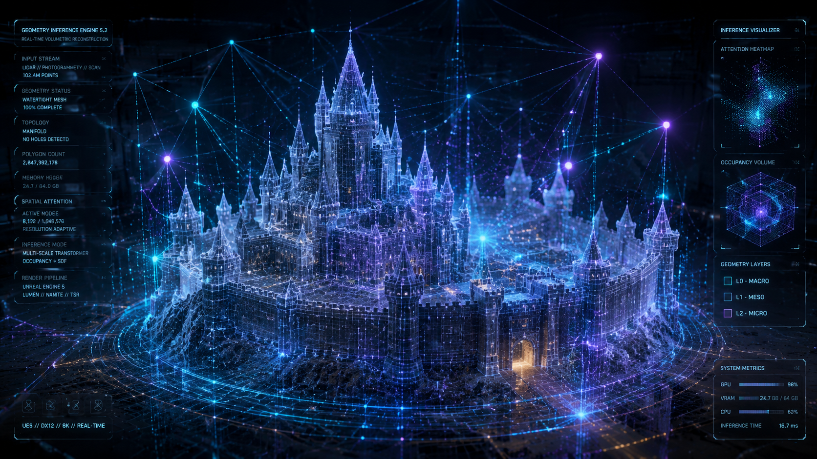 Refining 3D model using Neural4D-2.5 conversational AI