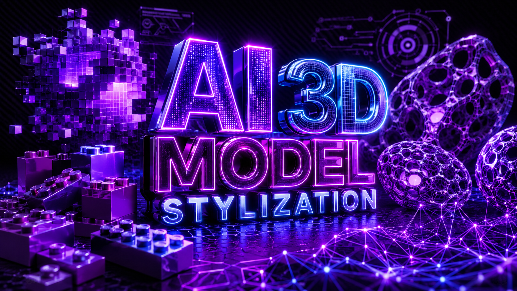 Neural4D AI 3D Model Stylization: Generate Models in Different Styles