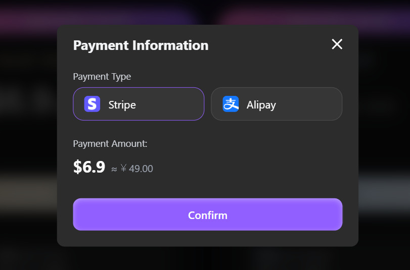 Confirm Payment