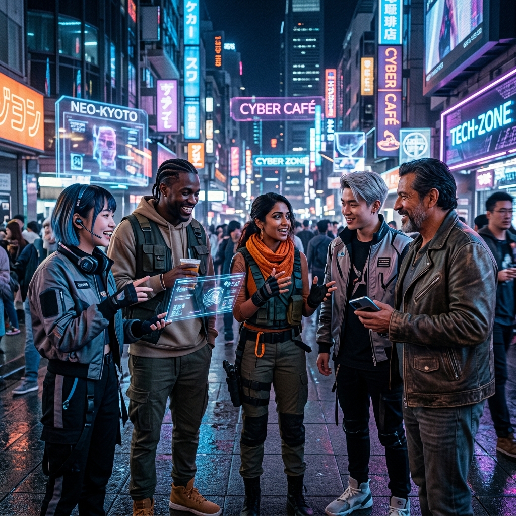 Multi-Character Narrative Ads